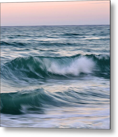 Ocean Metal Print featuring the photograph Salt Life Square by Laura Fasulo