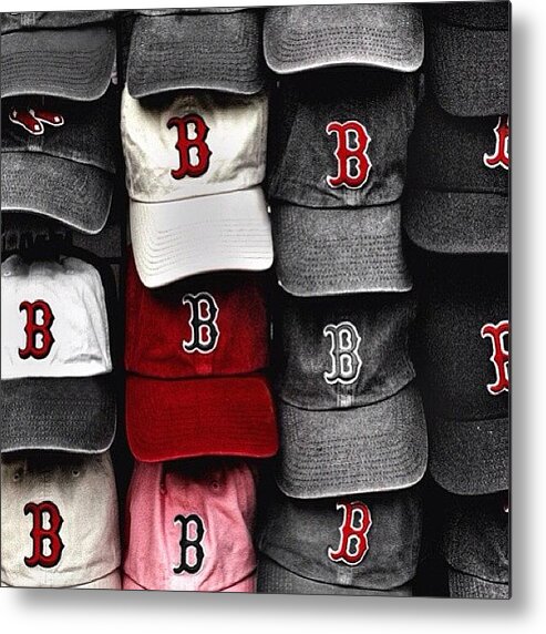 Ig_redsox Metal Print featuring the photograph Scenes Around Fenway #redsox #visitma by Joann Vitali