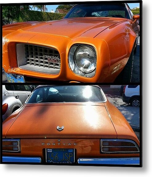 Streetart Metal Print featuring the photograph Scenes From The Street-- The Pontiac by Kevin Previtali