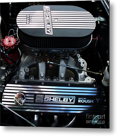 Shelby Metal Print featuring the photograph Shelby by Roush by Chris Thomas