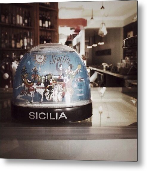 Blackskirt Metal Print featuring the photograph Sicilia by Natasha Marco