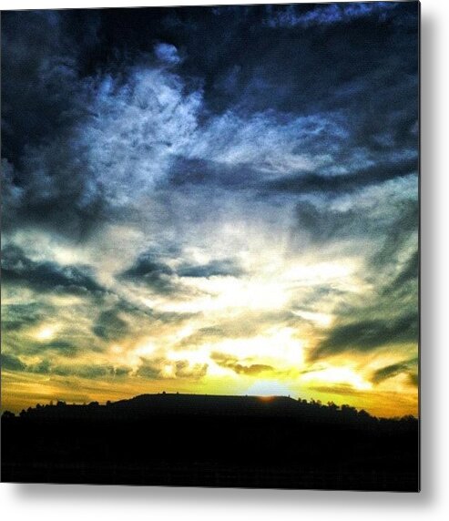 Beautiful Metal Print featuring the photograph ...simplistic Elegance (29) #sky by Tyrone Stokes