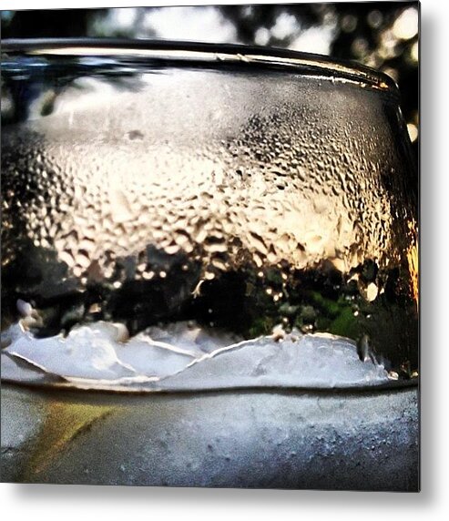  Metal Print featuring the photograph Sipping On Some American Honey Enjoying by Kenne Brown