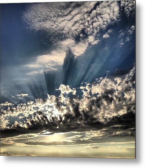 Sky Metal Print featuring the photograph Sky Explosion by FC Designs