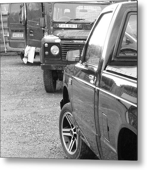 Chevrolet Metal Print featuring the photograph Sneak Peak. #chevrolet #newwhip by Ash Hughes