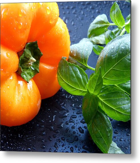 Still Metal Print featuring the photograph Spiced Pepper by Pete Trenholm