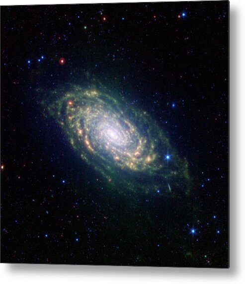 Sunflower Galaxy Metal Print featuring the photograph Sunflower Galaxy by Nasa/jpl-caltech/sings Team/science Photo Library