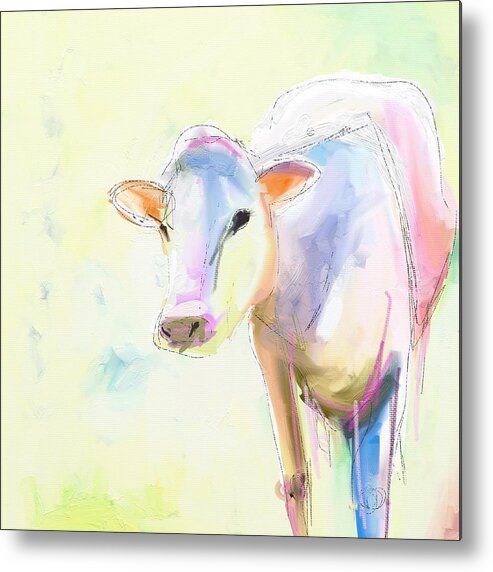 Cow Metal Print featuring the photograph Sweet Cow by Cathy Walters