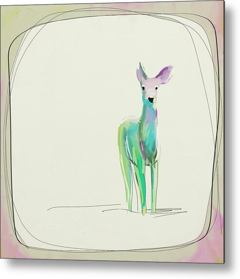 Deer Metal Print featuring the photograph Sweet Deer by Cathy Walters