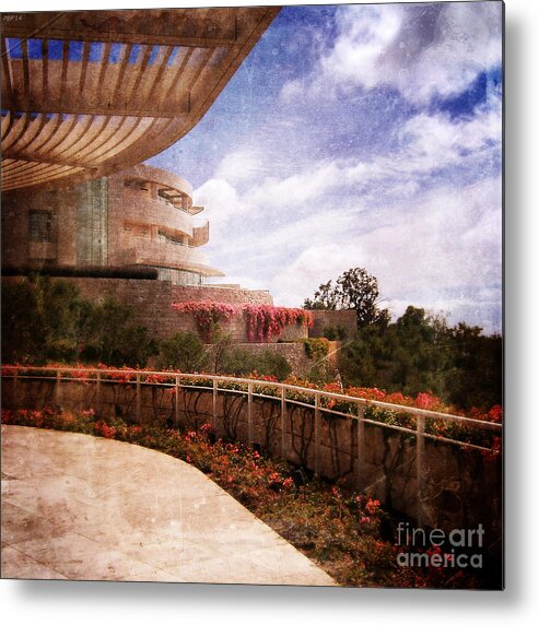 Photography Metal Print featuring the photograph Terraced Architecture by Phil Perkins
