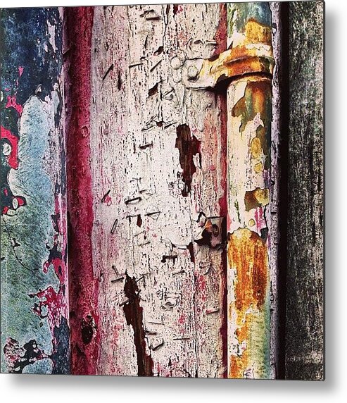 Beautyindecay Metal Print featuring the photograph Texture Detail by Julie Gebhardt