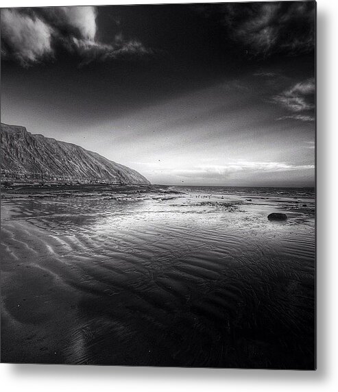 Filey Metal Print featuring the photograph The Filey Brigg

#filey by Carl Milner