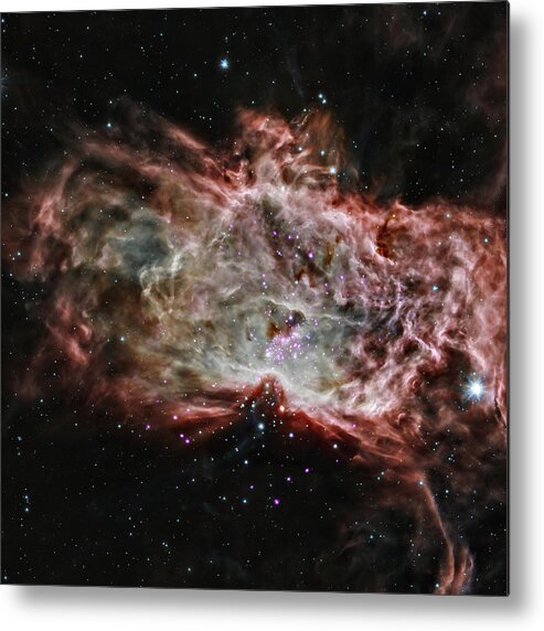 Flame Nebula Metal Print featuring the photograph The Flame Nebula by Jennifer Rondinelli Reilly - Fine Art Photography
