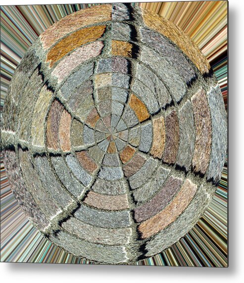 Stone Metal Print featuring the photograph The Grind of Life by Tikvah's Hope