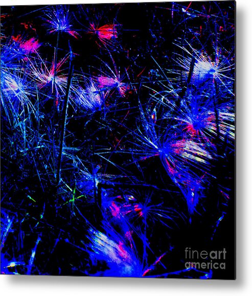 Abstract Metal Print featuring the photograph The Joy of Energy by JoAnn SkyWatcher