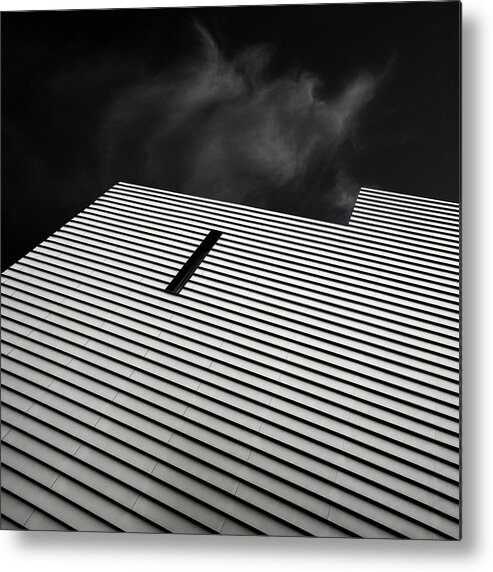 Wall Metal Print featuring the photograph The Small Window by Gilbert Claes