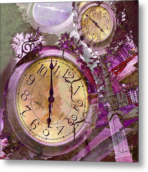Time Metal Print featuring the photograph Time 3 by Claudia Ellis