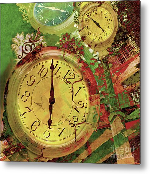 Time Metal Print featuring the photograph Time 6 by Claudia Ellis