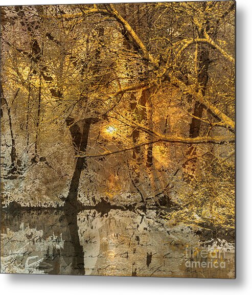  Metal Print featuring the mixed media Time II by Yanni Theodorou