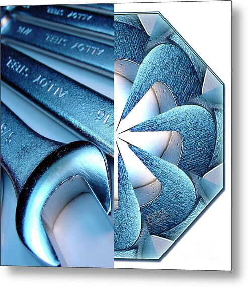 Kaleidoscope Metal Print featuring the photograph Transformers-bmac 4 by Barbara MacPhail