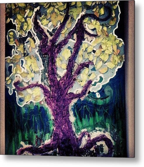 Photooftheday Metal Print featuring the photograph Tree In Three by Genevieve Esson
