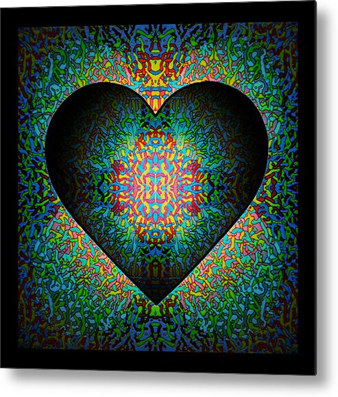 Valentine Metal Print featuring the painting Valentine by Steve Fields