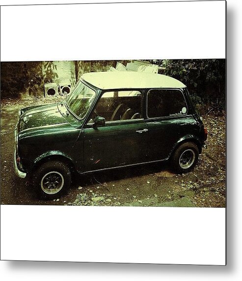 Mini Metal Print featuring the photograph Vintage Car, Vintage Look by Zoran Pomykalo