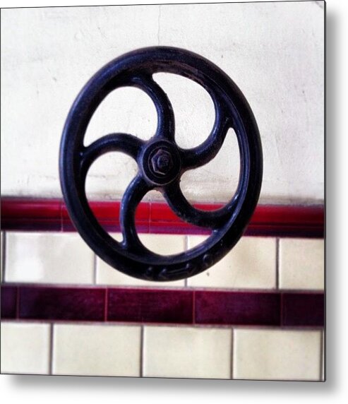 Wheel Metal Print featuring the photograph #wheel by Reginald Doms