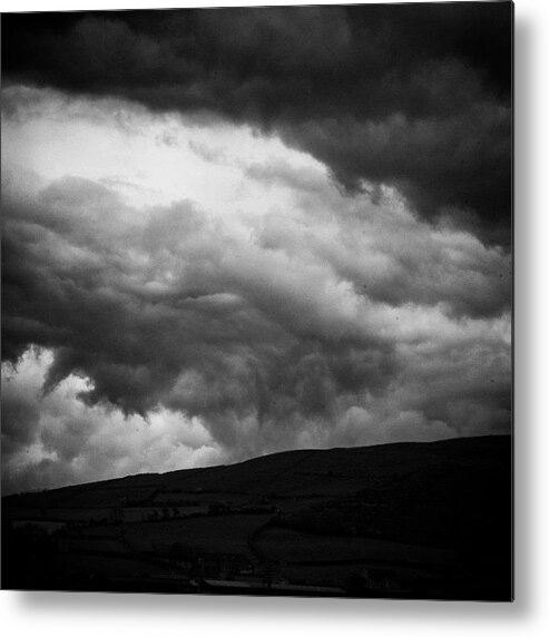 Beautiful Metal Print featuring the photograph When The Clouds Come Rolling In by Aleck Cartwright