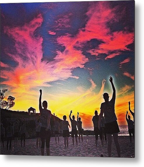 Beautiful Metal Print featuring the photograph Who Wouldn't Want To Workout Here? by Emily Hames