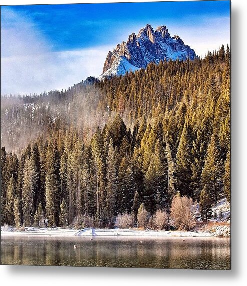Mountains Metal Print featuring the photograph With #snow Predicted In The Surrounding by Cody Haskell