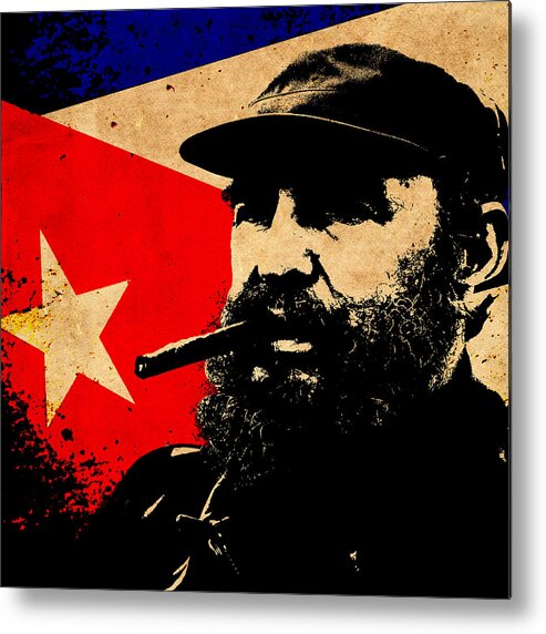 Castro Metal Print featuring the photograph World Leaders 5 by Andrew Fare