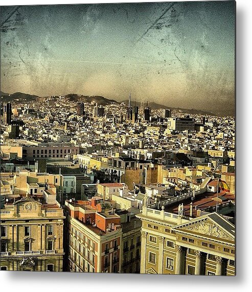Espanya Metal Print featuring the photograph Barcelona #1 by Joel Lopez
