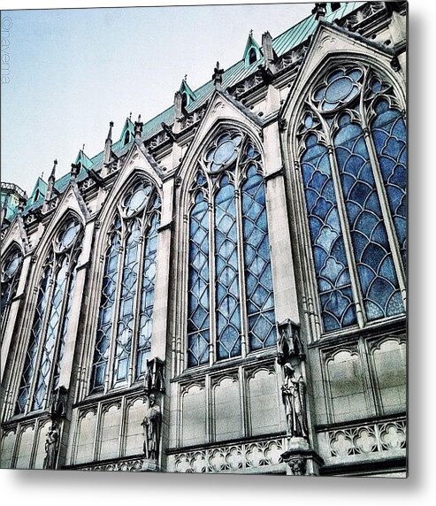 Teamrebel Metal Print featuring the photograph Gothic Revival In Fort Greene #1 by Natasha Marco