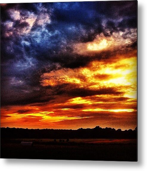Instaclouds Metal Print featuring the photograph #2 by Katie Williams
