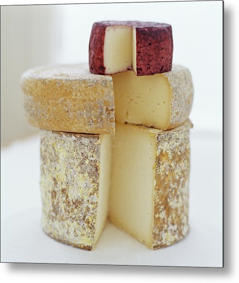 Cheese Metal Print featuring the photograph Cheese Selection #2 by David Munns