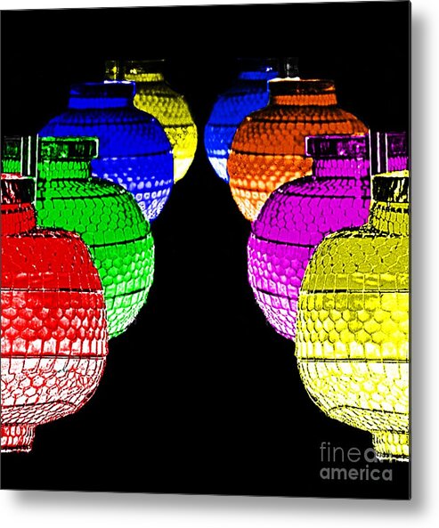 Australia Metal Print featuring the photograph Lanterns #2 by Blair Stuart