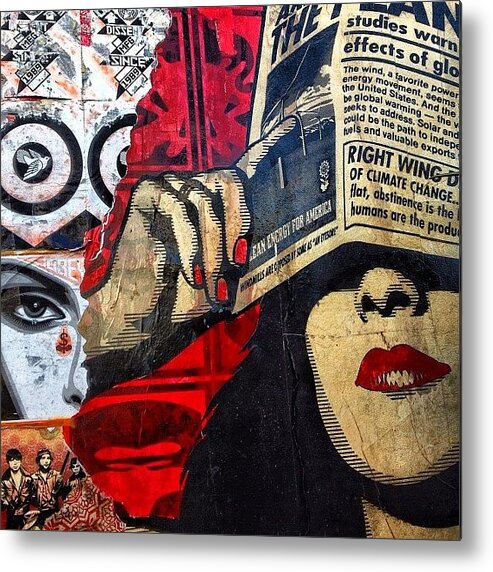 Art Metal Print featuring the photograph Wynwood - Miami #2 by Joel Lopez