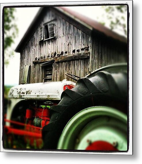 Wheel Metal Print featuring the photograph Instagram Photo #261355841754 by Dylan Ferris