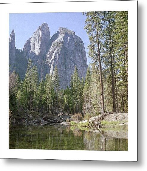 Europe Metal Print featuring the photograph 3 Brothers. Yosemite by Randy Lemoine