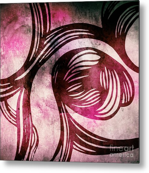 Flower Metal Print featuring the photograph Abstract by HD Connelly