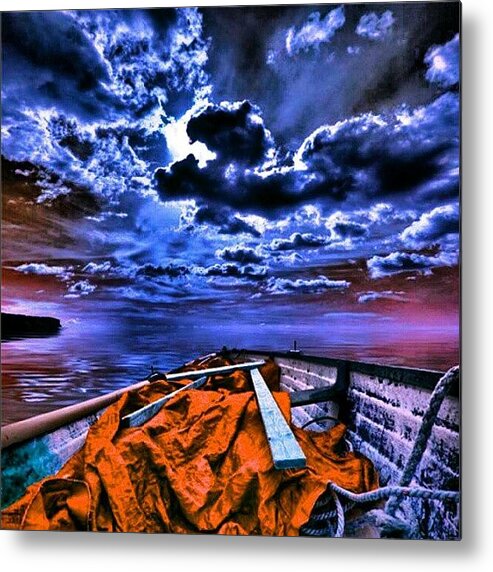 Beautiful Metal Print featuring the photograph Instagram Photo #931341336937 by Zaman Own