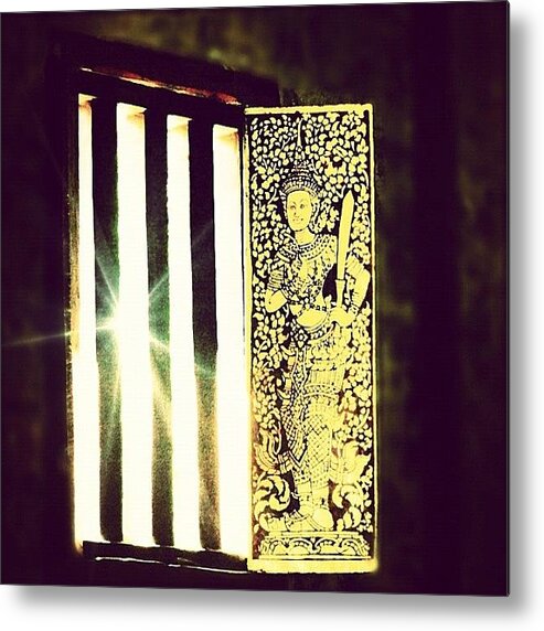 Thailand Metal Print featuring the photograph A Smile Is A Window On Your Face To by A Rey