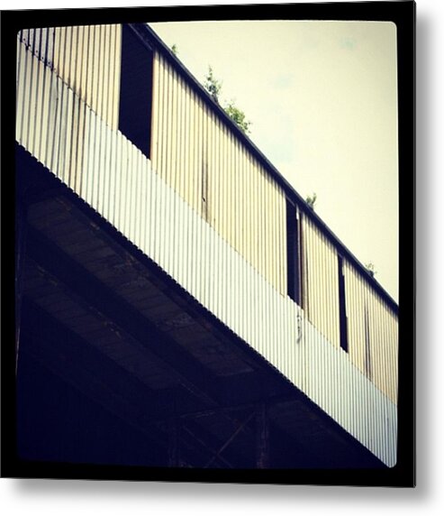  Metal Print featuring the photograph Abandoned Warehouse by Chris Jones