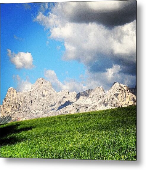 Beautiful Metal Print featuring the photograph Always Dolomites by Luisa Azzolini