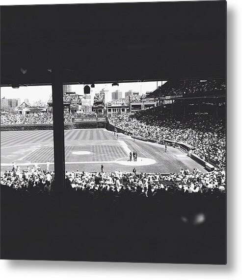Baseball Metal Print featuring the photograph America's Pastime by William Meier