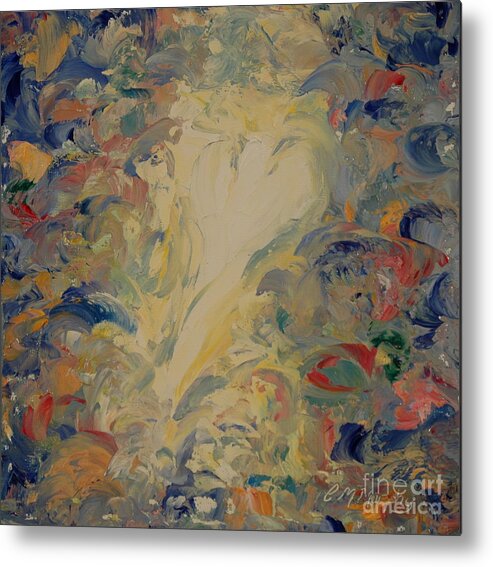 Angel Metal Print featuring the painting Angel Visions 7 by Colleen Murphy