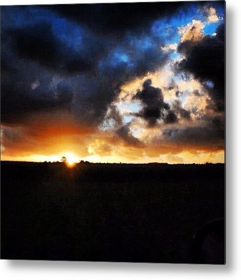 Summer Metal Print featuring the photograph Another Sunset In by Fotocrat Atelier