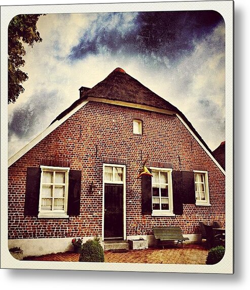 Beautiful Metal Print featuring the photograph At The B & B by Wilbert Claessens