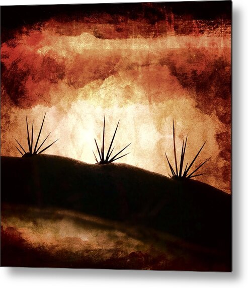 Baja Metal Print featuring the photograph Baja Light Shimmer by Carol Leigh